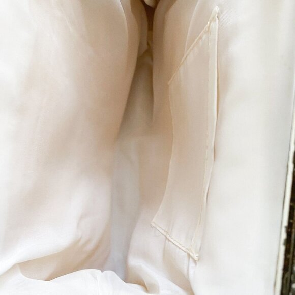 Vintage fully beaaded floral Crosstich Wedding Special Occasion Purse - Picture 10 of 12